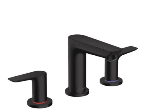Змішувач для раковини Hansgrohe Talis E чорний матовий (71733670)
