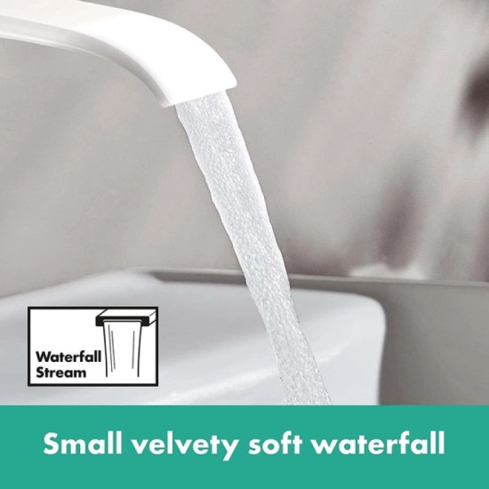 Смеситель для раковины Hansgrohe Vivenis 80 белый матовый (75010700)