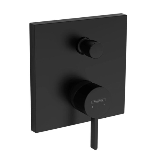 Змішувач прихованого монтажу для душу Hansgrohe Finoris чорний матовий (76415670)