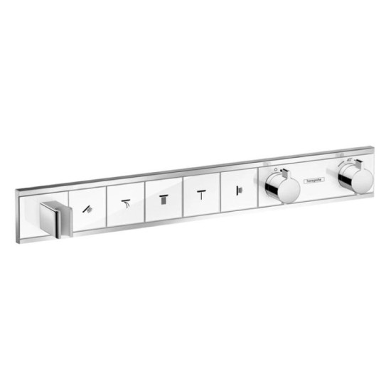 Термостат прихованого монтажу для душу Hansgrohe RainSelect білий/хром (15358400)