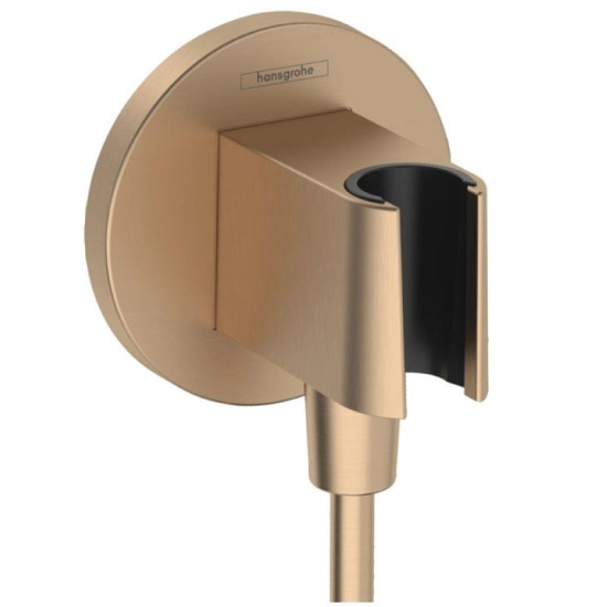 Шлангове підключення Hansgrohe FixFit Porter S з тримачем матоая бронза (26888140)