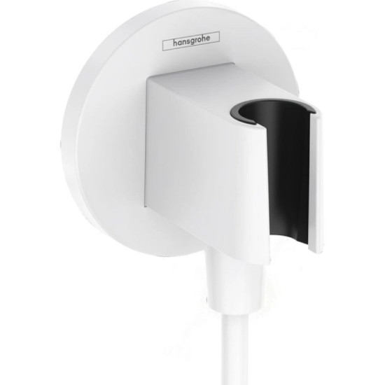 Шлангове підключення Hansgrohe FixFit Porter S з тримачем білий матовий (26888700)