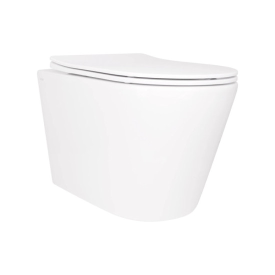 Унітаз підвісний Qtap Scorpio Ultra Quiet Soft-close QT14332380AW