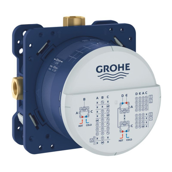 Душова система прихованого монтажу Grohe Eurocube UA2406200L