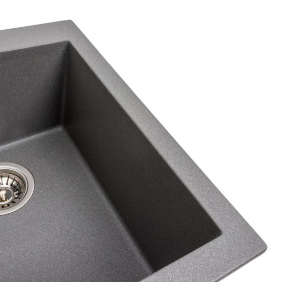 Кухонна мийка Valeso 4150 SOKIL матова Сірий муссон