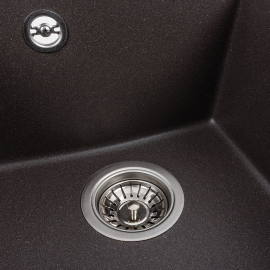 Кухонна мийка Platinum 4150 SOKIL матовий Гренадін