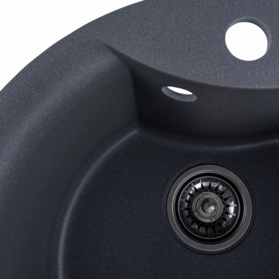 Кухонна мийка Platinum 480 TURAS матова Сірий мусон