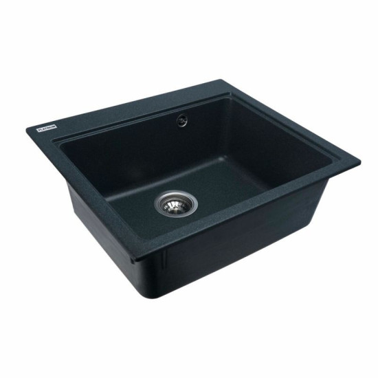 Кухонная мойка Platinum 5852 VESTA матовая Антрацит