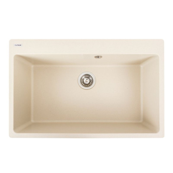 Кухонная мойка Platinum 7850 Bogema матовая Айвори