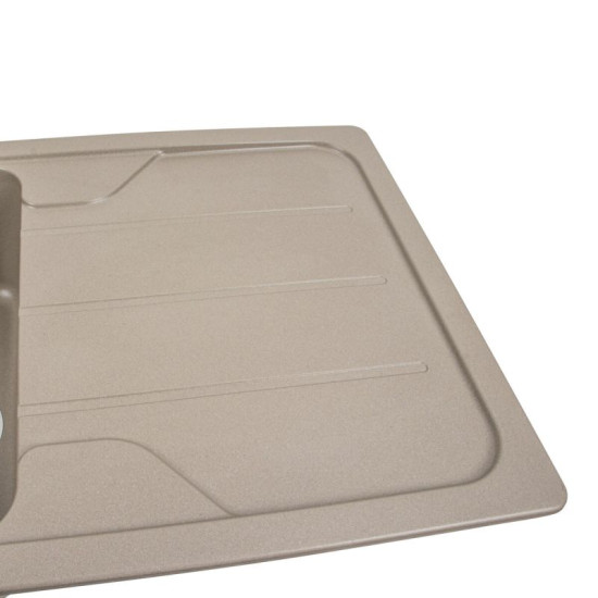 Кухонна мийка Platinum 7850 VERONA матовий Титан