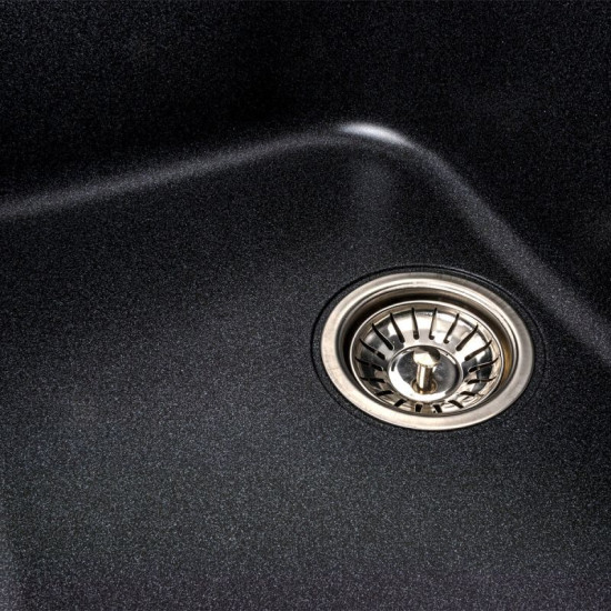 Кухонна мийка Platinum 7950 Equatoria матовий Карбон