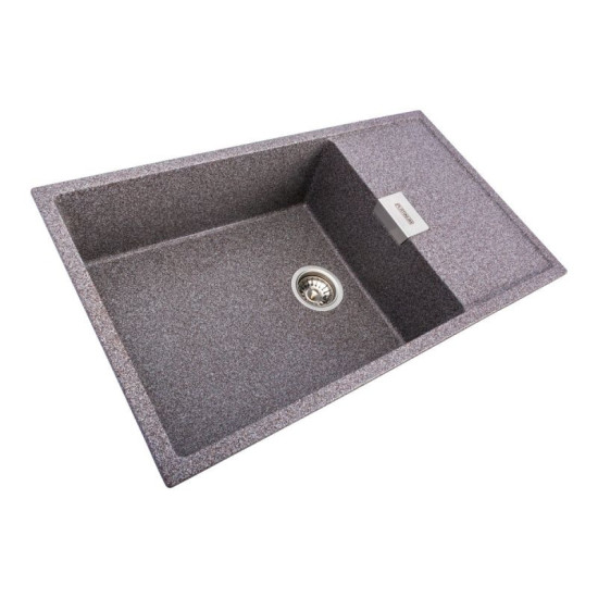 Кухонная мойка Platinum 8650 DIAMOND матовая Микс