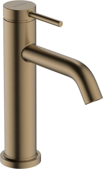 Змішувач для раковини Hansgrohe Tecturis S 110 73310140 шліфована бронза