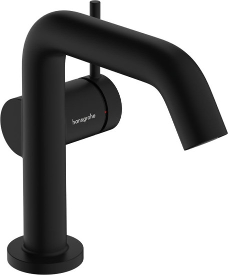 Змішувач для раковини Hansgrohe Tecturis S 110 73320670 CoolStart, push-open чорний матовий