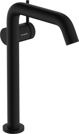 Змішувач для раковини Hansgrohe Tecturis S 240 73370670 CoolStart, push-open чорний матовий