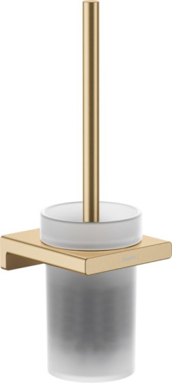 Ершик для унитаза Hansgrohe AddStoris Brushed Bronze/стекло (41752140)