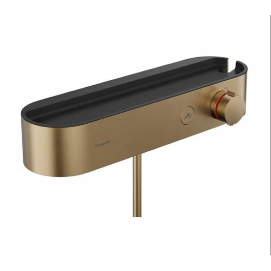 Змішувач термостатичний для душу Hansgrohe ShowerTablet Select Brushed Bronze (24360140)