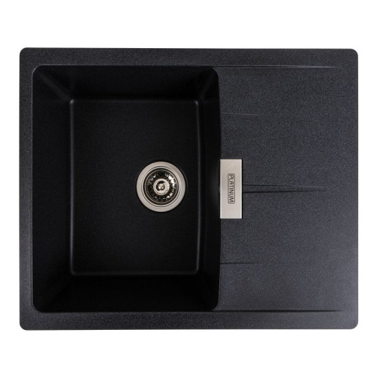 Кухонна мийка Platinum 6250 ZIRKONE матова карбон