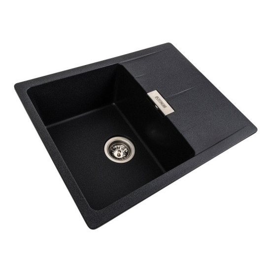 Кухонна мийка Platinum 6250 ZIRKONE матова карбон