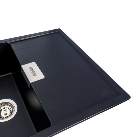 Кухонна мийка Valeso 8650 DIAMOND матова (чорна)