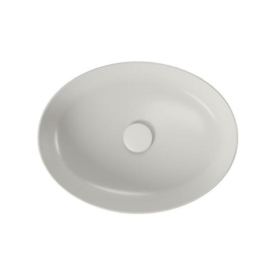 Раковина Cersanit Larga 50х38 K677-047 світло-серый матовий