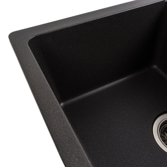 Кухонна мийка Valeso 6250 ZIRKONE матова моріон