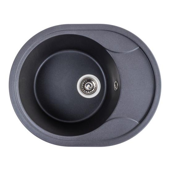 Кухонна мийка Platinum 5847 ONYX матова моріон