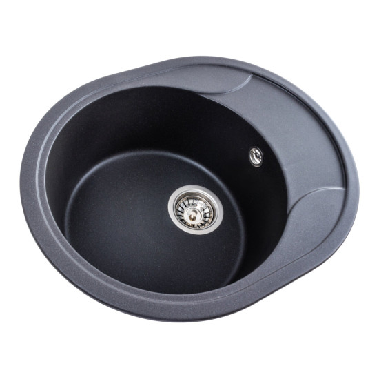 Кухонна мийка Platinum 5847 ONYX матова моріон