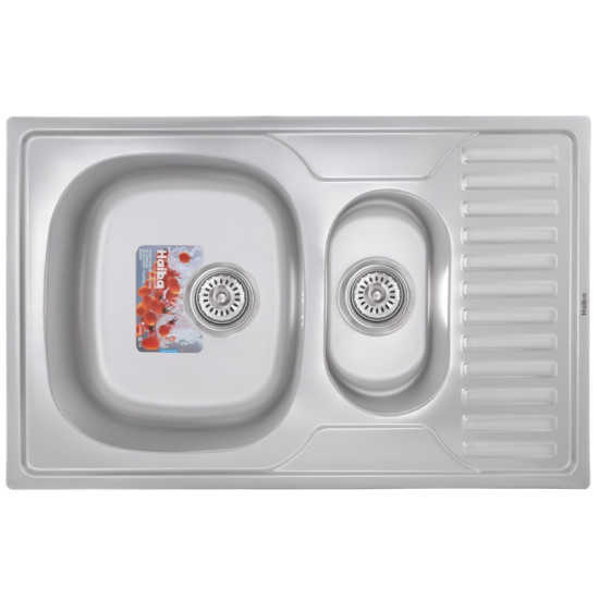 Кухонна мийка Haiba 78x50 ARMONIA (satin) (HB0650)