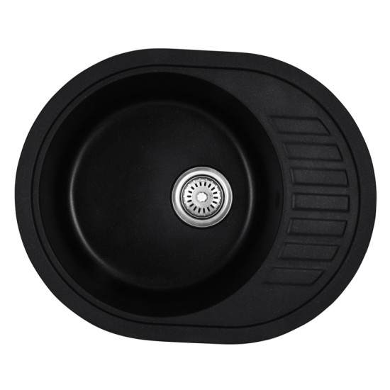 Кухонна мийка Haiba HB8311-G226 BLACK 570x450x180 (HB0979)