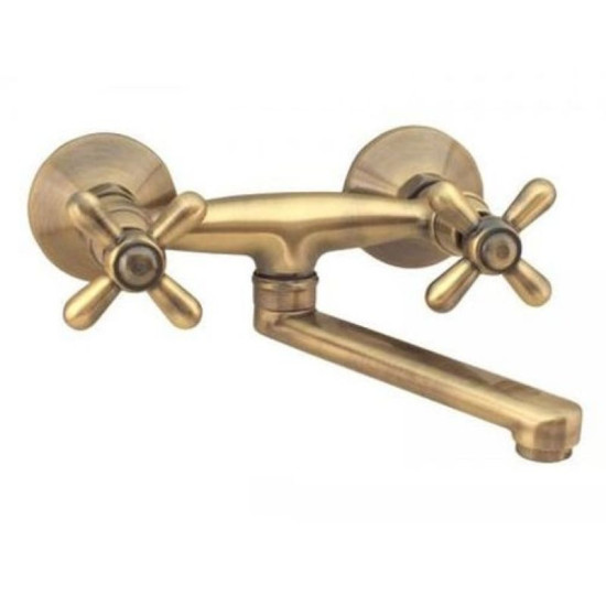 Кухонный смеситель Haiba DOMINOX 361 бронзовый (HB0092)