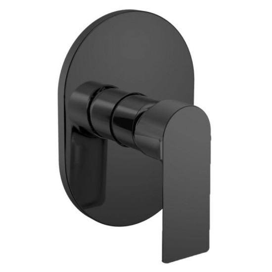Смеситель скрытого монтажа для душа Haiba ALEX 003 (INNER) BLACK (HB3943)