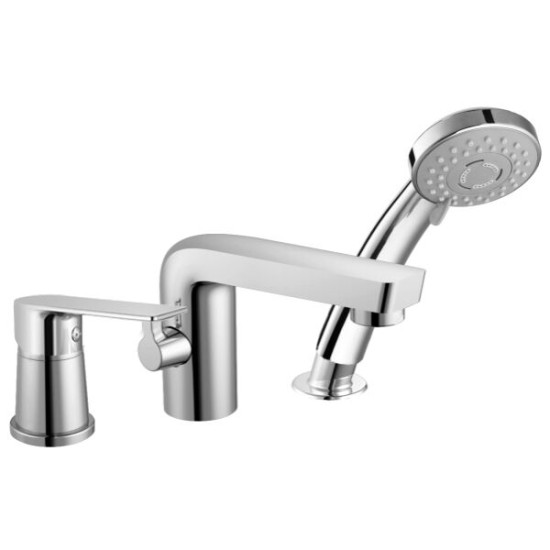 Змішувач на борт ванни Haiba ALEX 022 (3-HOLE) (HB3945)