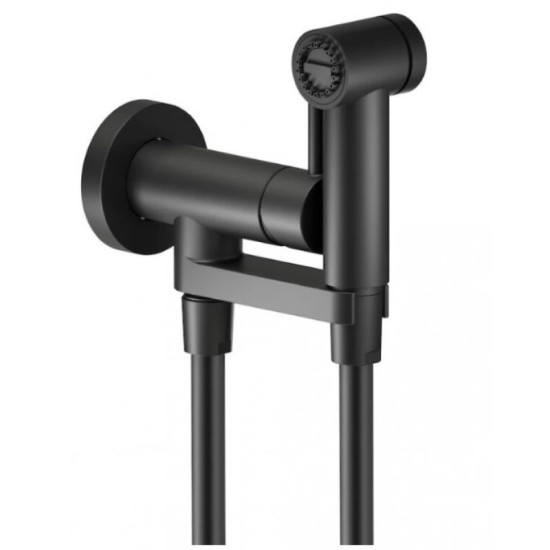 Гигиенический душ со смесителем Nobili Sanitary Fittings Velvet Black AV00600BM