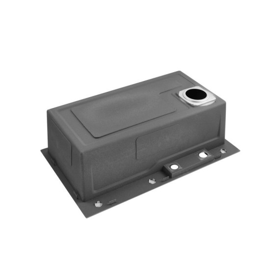 Кухонна мийка Kroner KRP PVD Schwarze - SET7546HM (3/0,7 мм) (CV032277)