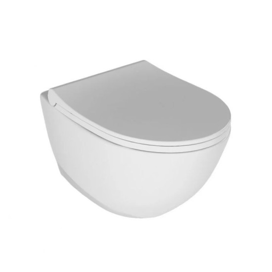 Унитаз подвесной Quarter Bath Concorde с крышкой (70CO03052.00.1.3.01/30SCR.03.02.03.)