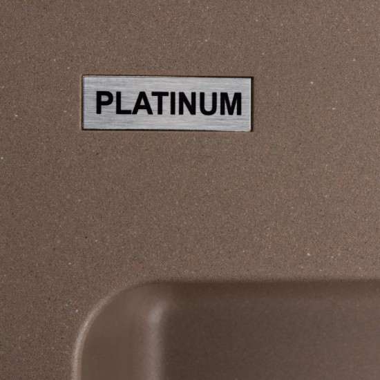 Кухонна мийка Platinum 7850 BOGEMA матова (дюна)