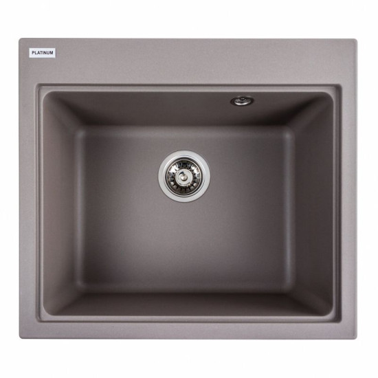 Кухонна мийка Platinum 5852 VESTA матова Дюна