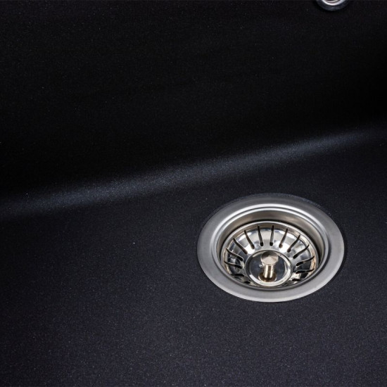 Кухонна мийка Platinum 5852 VESTA матова моріон