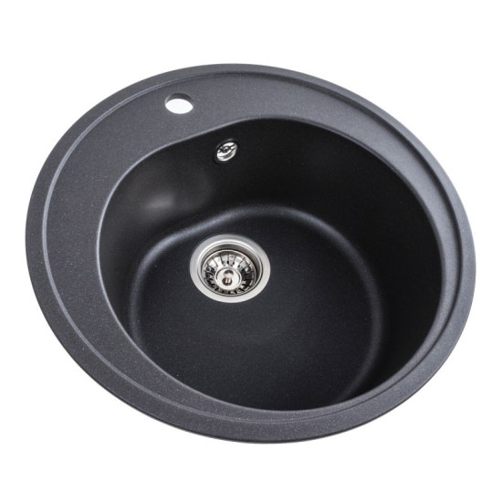 Кухонна мийка Platinum 510 LUNA матовий Моріон