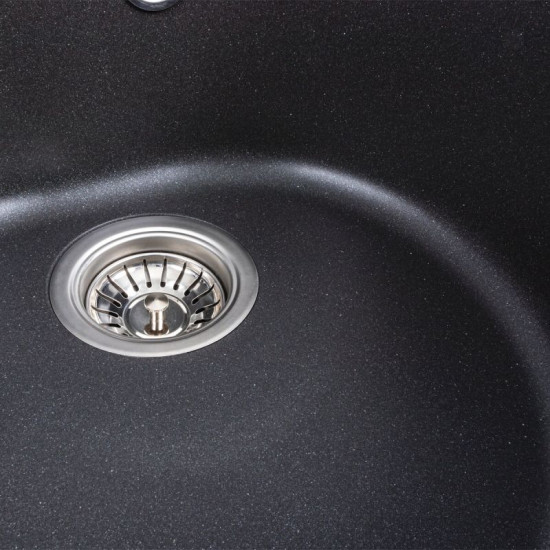 Кухонна мийка Platinum 510 LUNA матовий Моріон