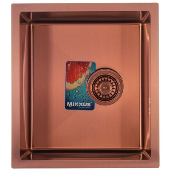 Кухонна мийка Mixxus MX4843-220x1.0-PVD-Bronze (MX0558)