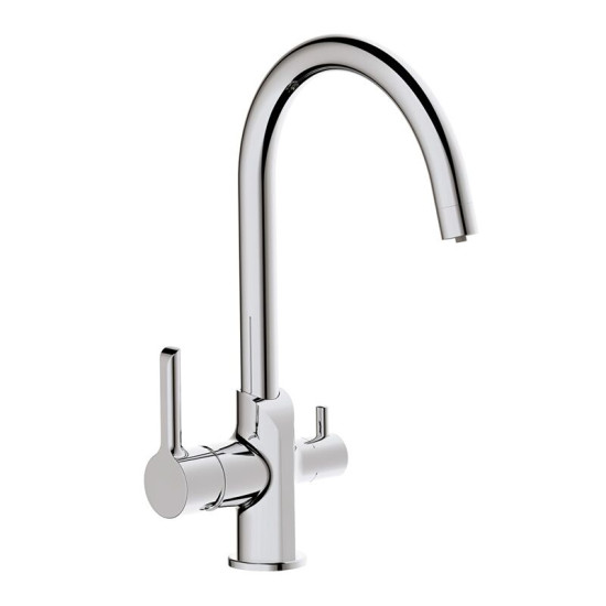 Кухонный смеситель с подключением к фильтру Mixxus Premium Edem 021 (MI5923)