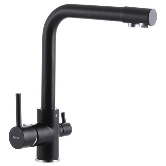 Кухонный смеситель с подключением к фильтру Zerix LR4055B-3 (ZX2645)