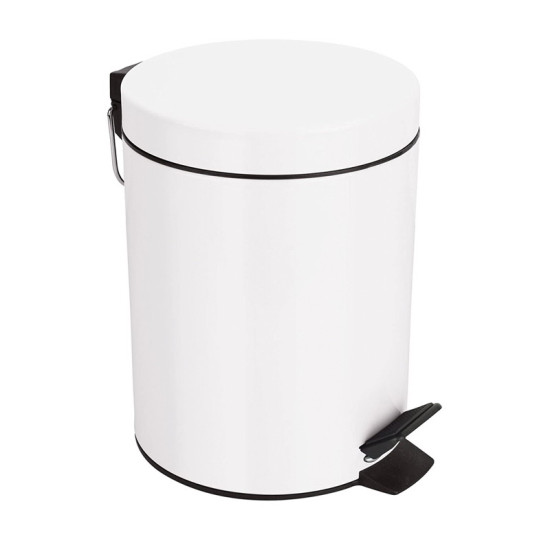 Відро для сміття Zerix Strong MB0116 White (16 литров) (ZX4628)