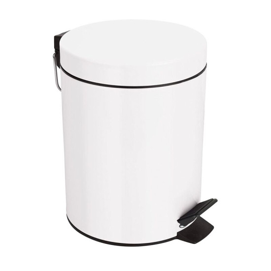 Відро для сміття Zerix Strong MB0120 White (20 литров) (ZX4630)