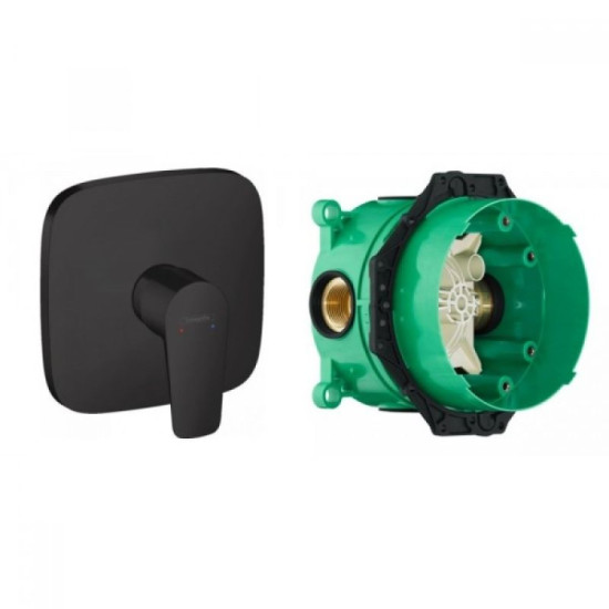 Смеситель скрытого монтажа для душа Hansgrohe Talis E 71765670 + Hansgrohe iBox universal 01800180
