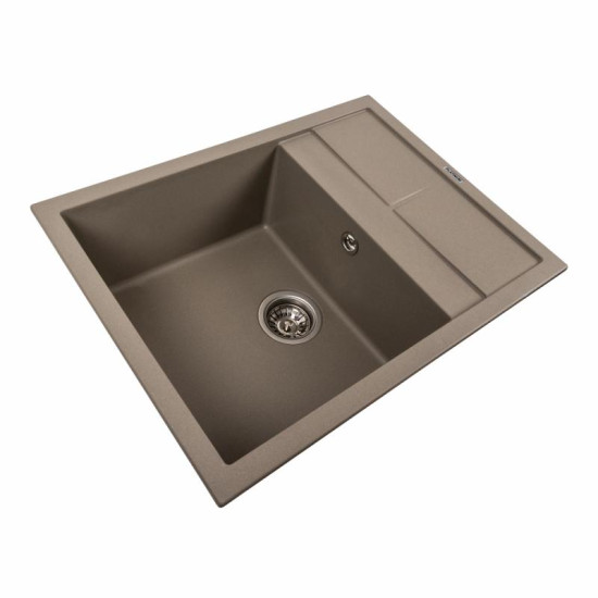 Кухонна мийка Valeso 6550 LOTOS матова Титан