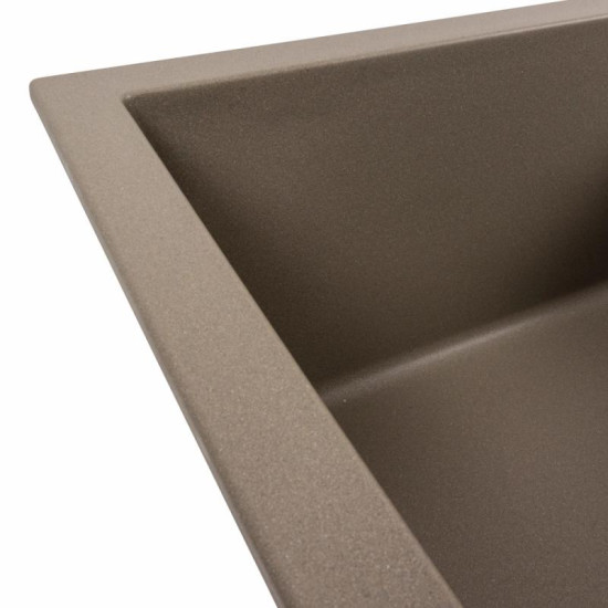 Кухонна мийка Valeso 6550 LOTOS матова Титан