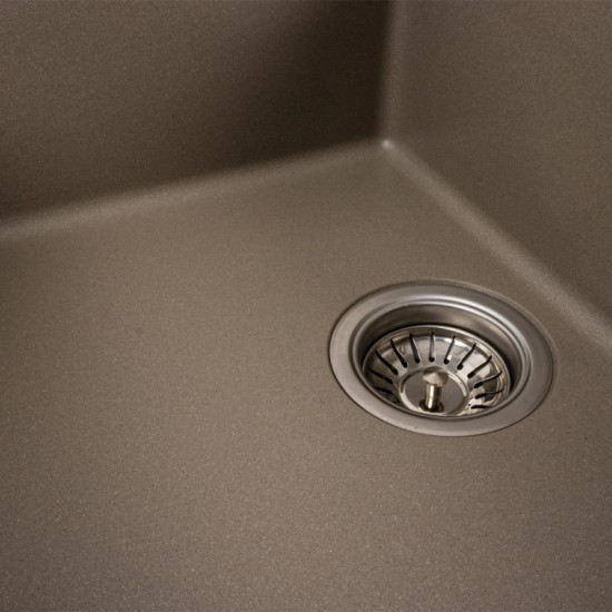 Кухонна мийка Valeso 6550 LOTOS матова Титан